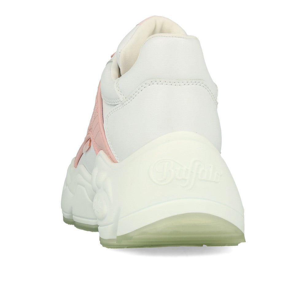 Buffalo MH X Buffalo Binary Sneakers białe różowe