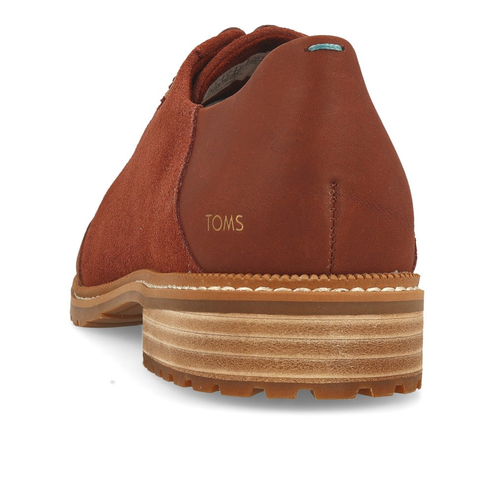 TOMS Ainsley Penny Brązowa Skóra Zamszowa