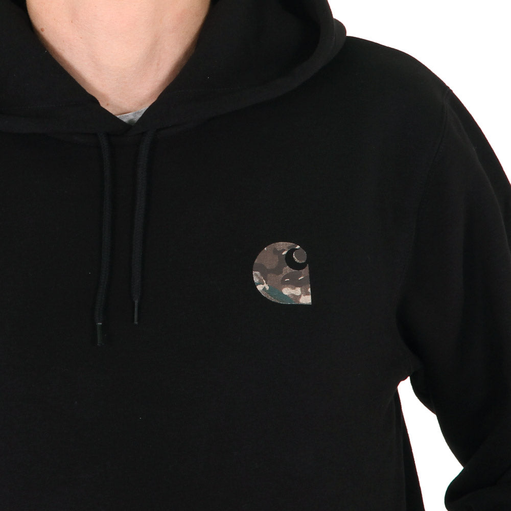 Carhartt WIP Hooded Camo Mil Sweat Czarna