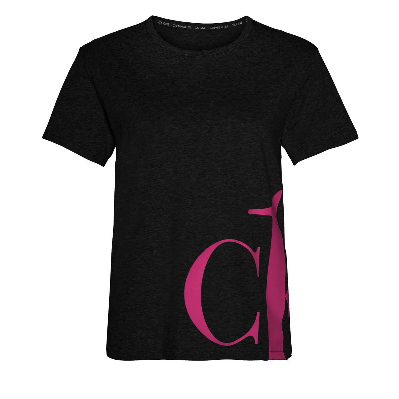Calvin Klein Lounge T-Shirt CK One 000QS6487E damskie Black Party Pink