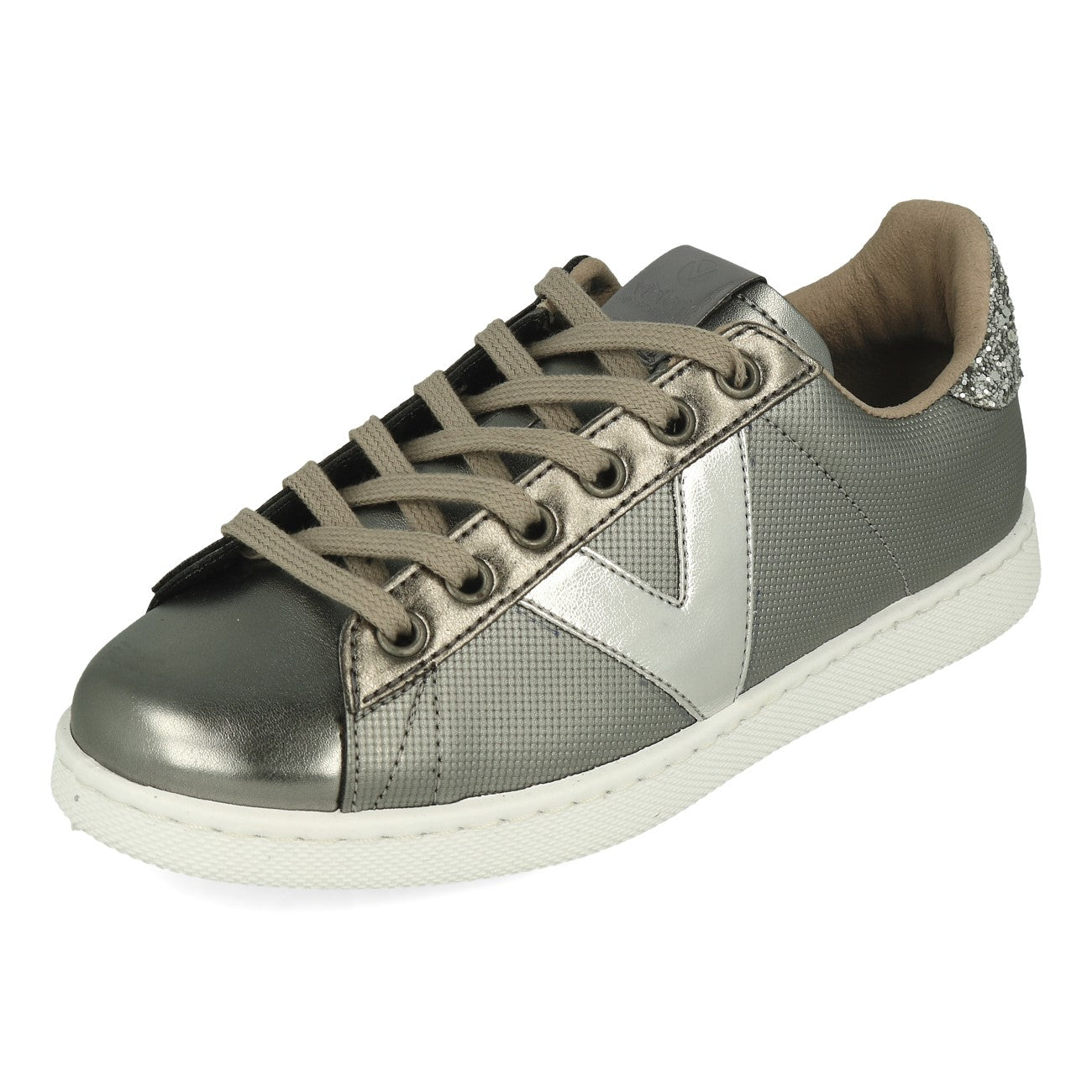 Victoria Tenis Metal Damskie trampki Antracita