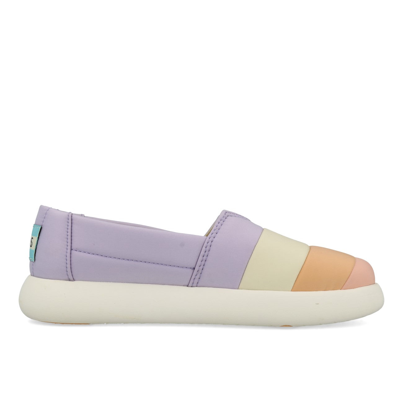 Toms Womens Alpargata Mallow damskie lawendowe z matowej tkaniny multikolor