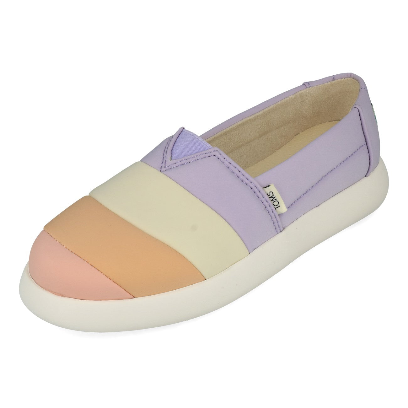 Toms Womens Alpargata Mallow damskie lawendowe z matowej tkaniny multikolor