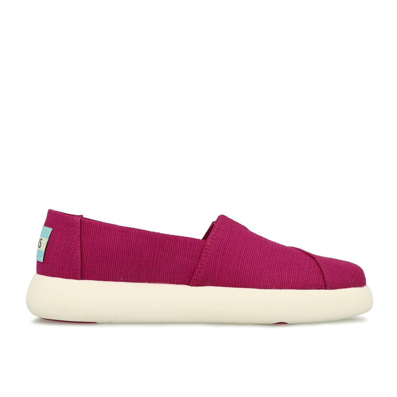 Toms Damskie Alpargata Mallow Damskie Ciemna Fuksja Heritage Canvas