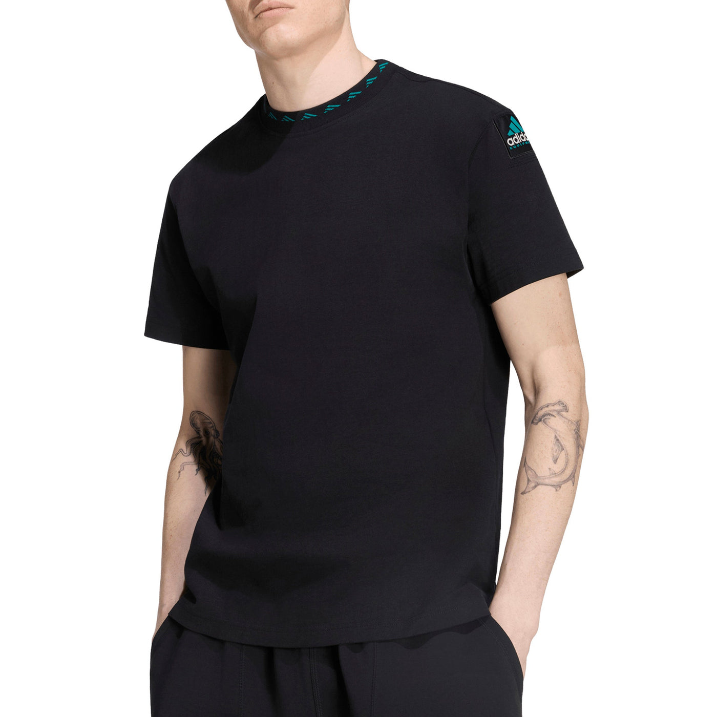 Koszulka z logo Adidas Equipment