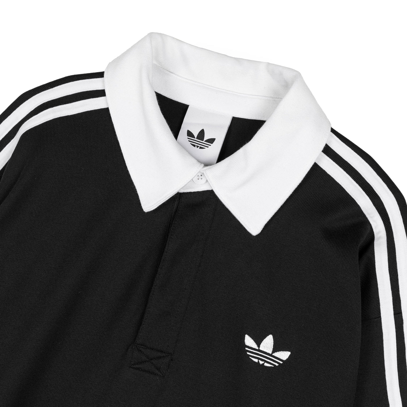 Koszulka polo Adidas Rugby z długim rękawem 3 paski