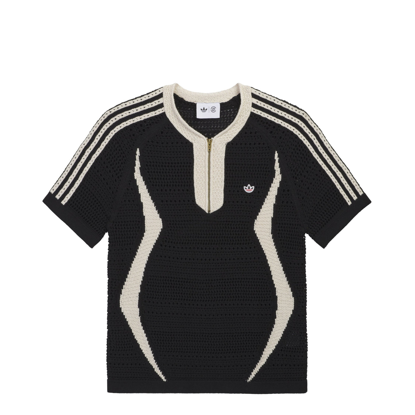 Adidas x Clot By Edison Chen Dzianinowa Koszulka