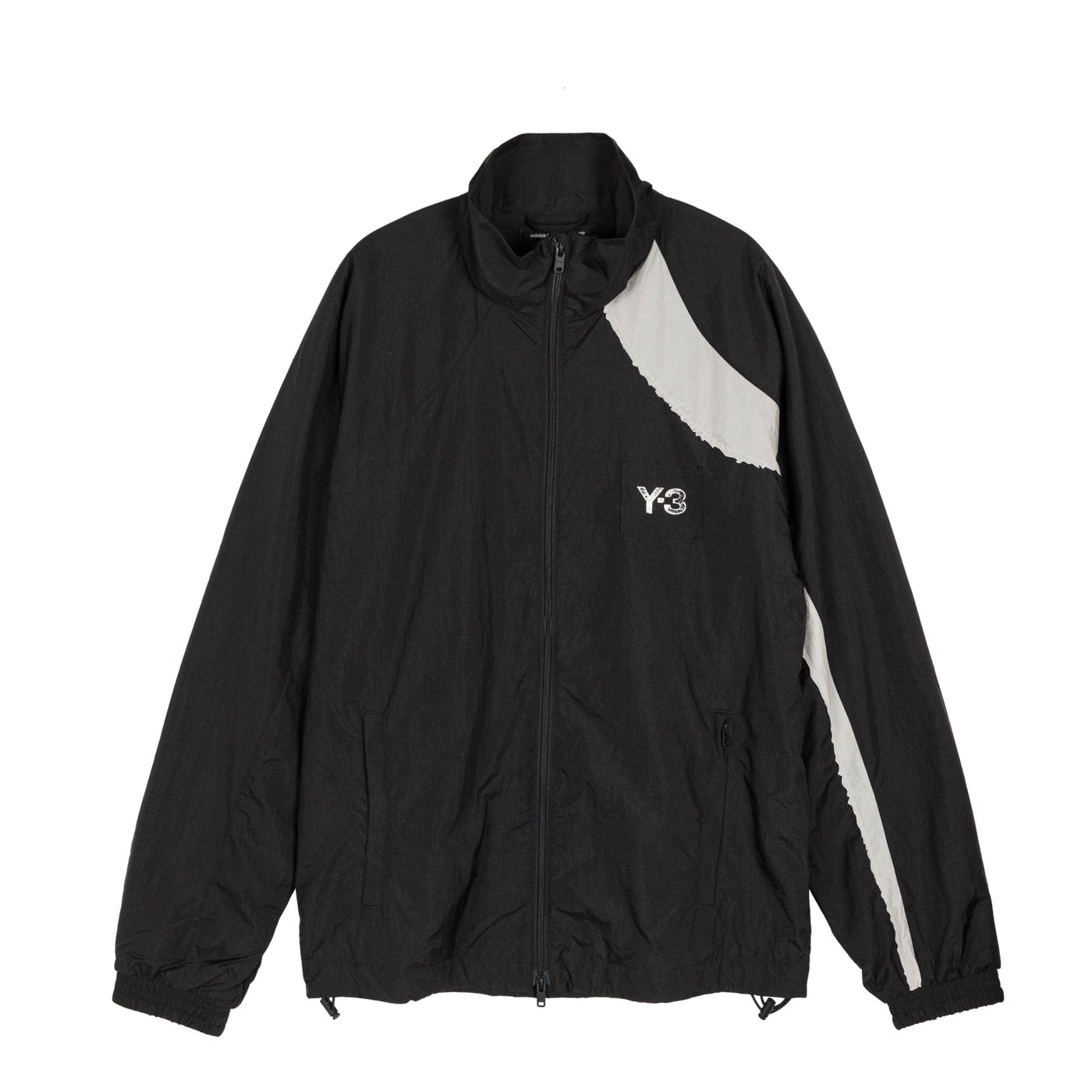 Kurtka Adidas Y-3 Raw Edge 3 Stripes z nylonu