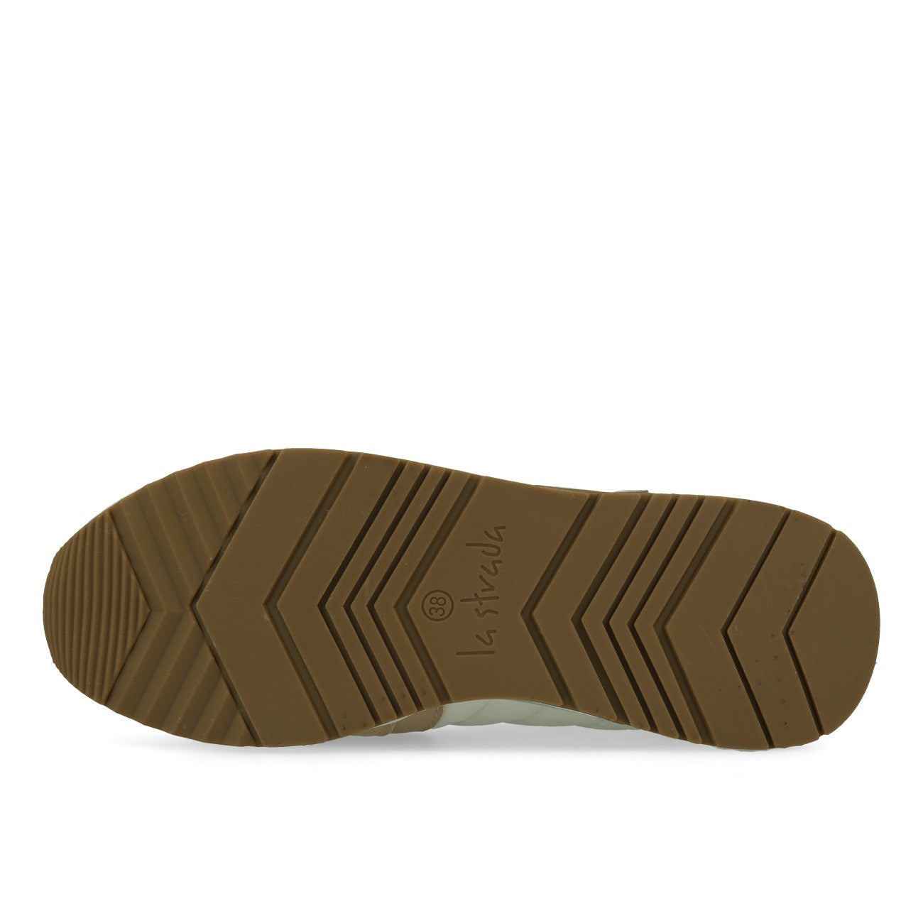 La Strada 2002974 Damskie trampki beżowe PU Fabric