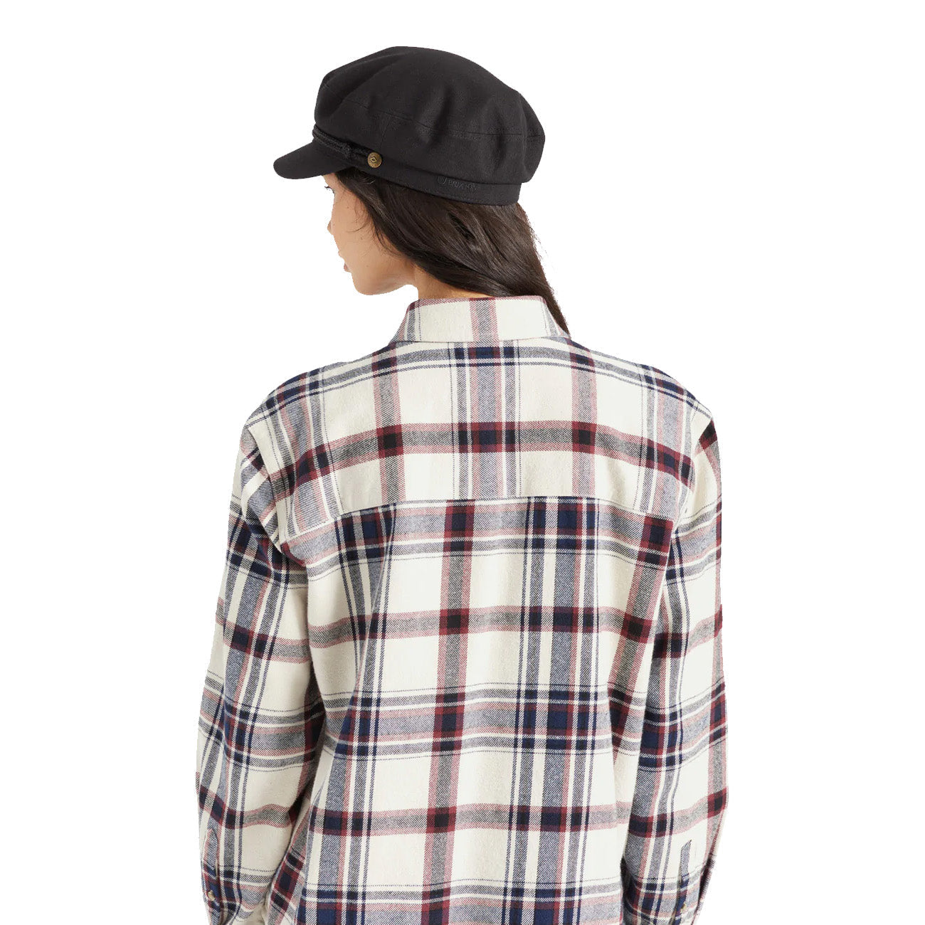 Czapka Brixton Fiddler Black Herringbone