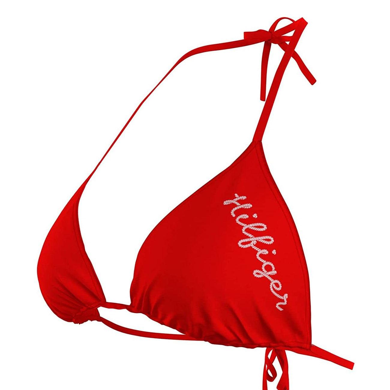 Tommy Hilfiger Triangle RP Bikini Top Damski Fireworks