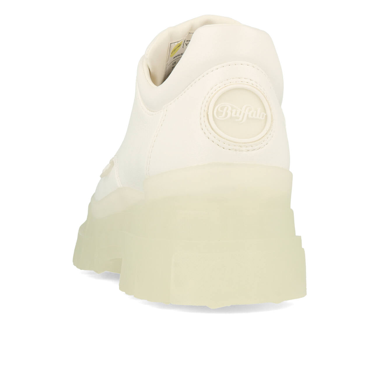 Buffalo Aspha CLS Shoe Flat Damskie Imi Nappa White