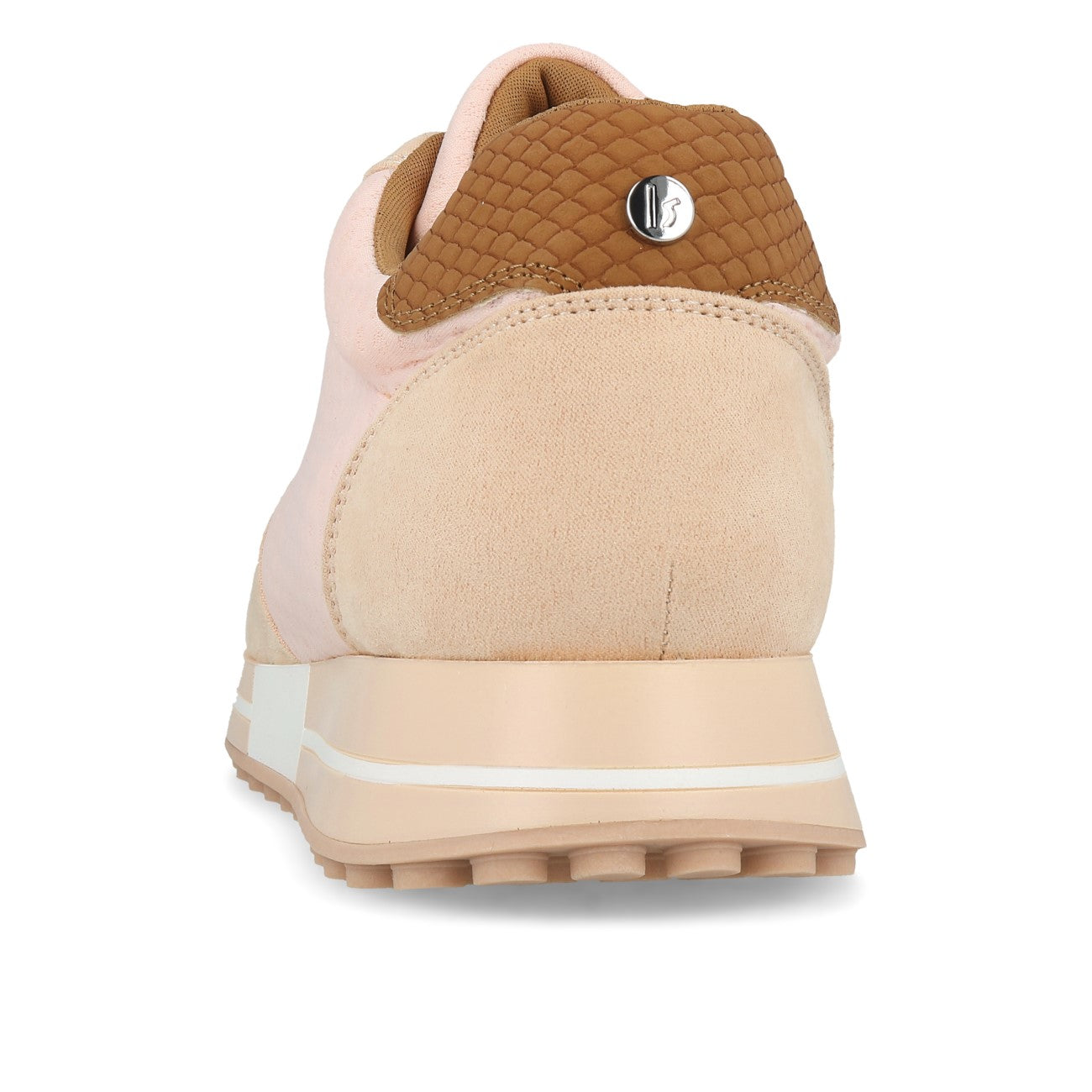 La Strada 2101457 Trampki Damskie Peach Micro Mesh Snake