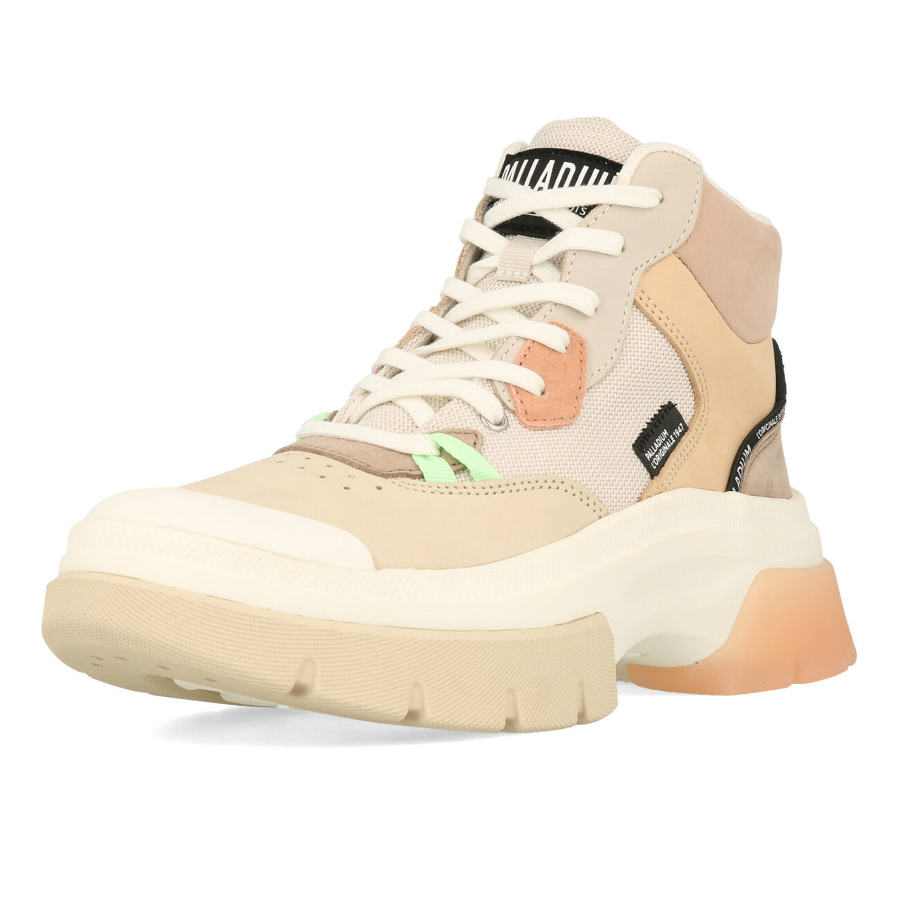 Palladium Pallawave Cuff Damskie Rugby Tan Moonbeam