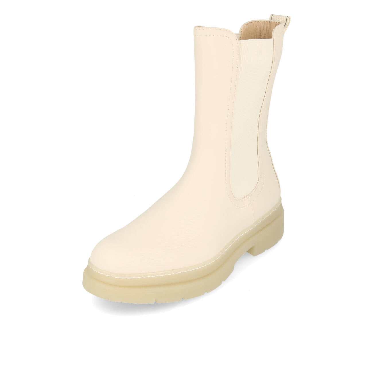 Tamaris 25452-29-458 Botki Chelsea damskie, kolor Ivory Uni