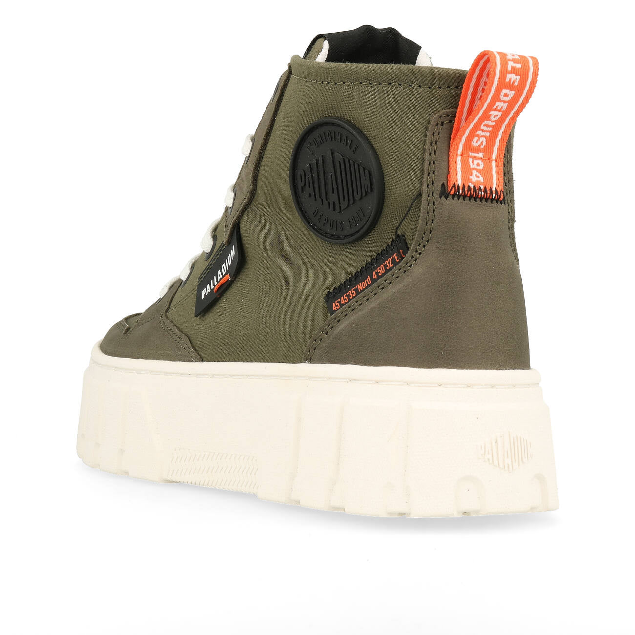Palladium Pallatower Hi Damskie Olive Night