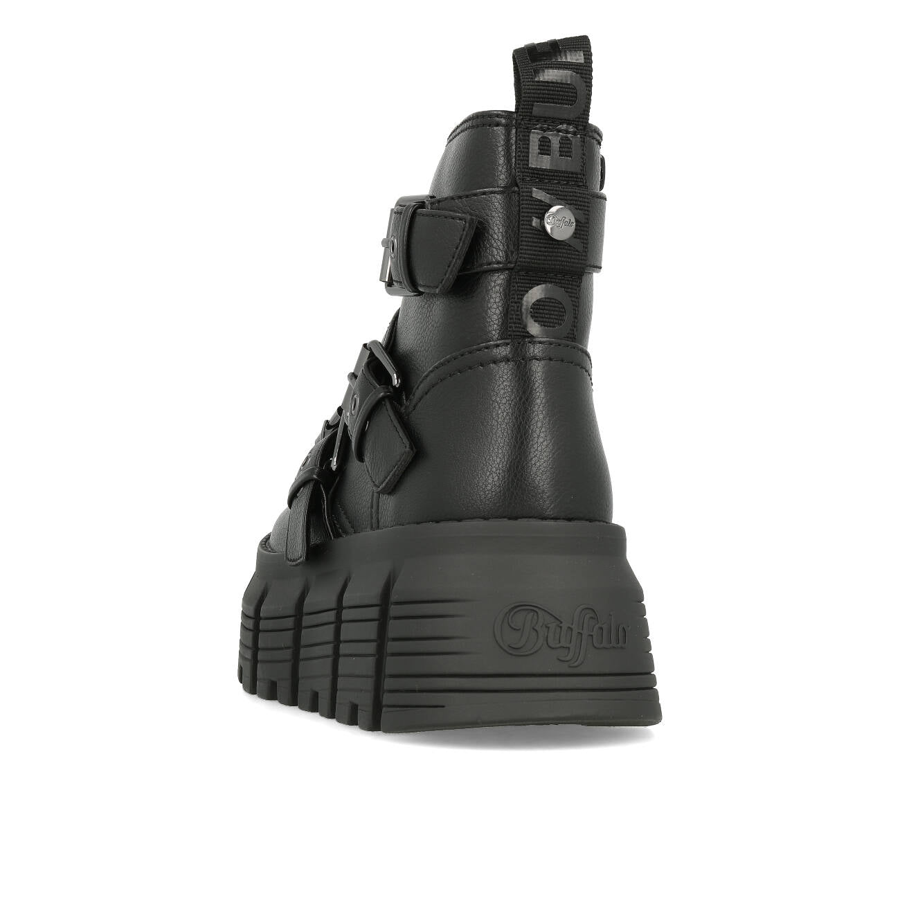 Buffalo AVA Ankleboot damskie wegańskie nappa czarne
