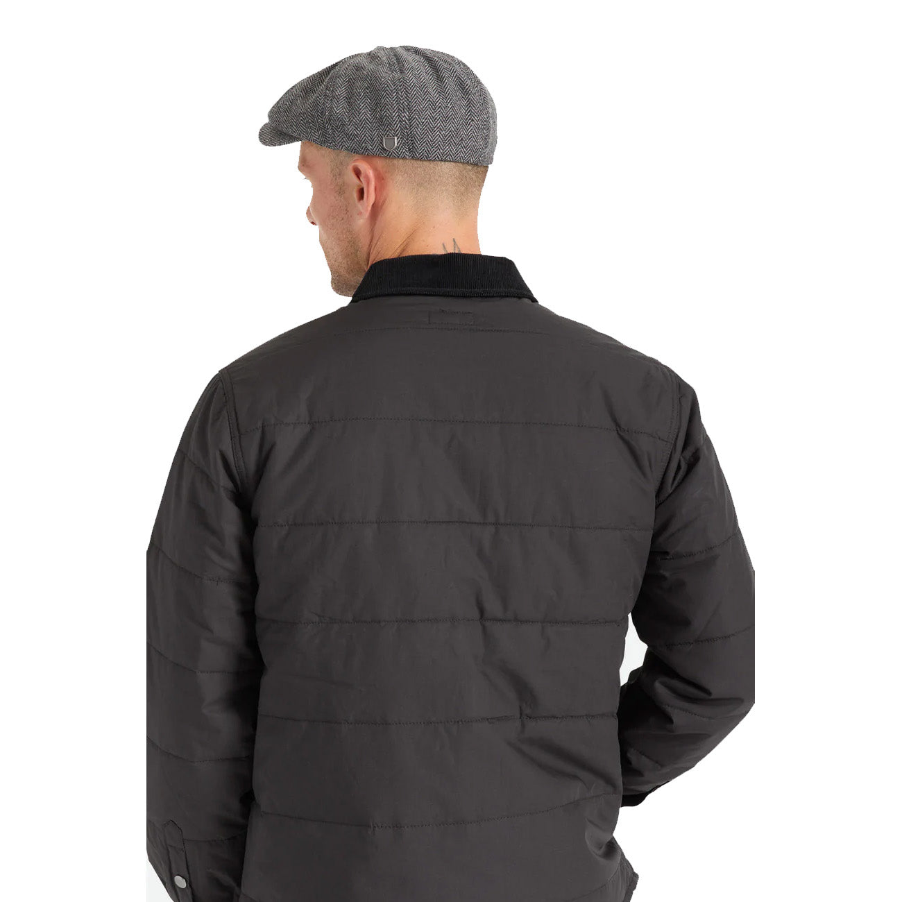Brixton Brood Snap Cap szaro-czarna