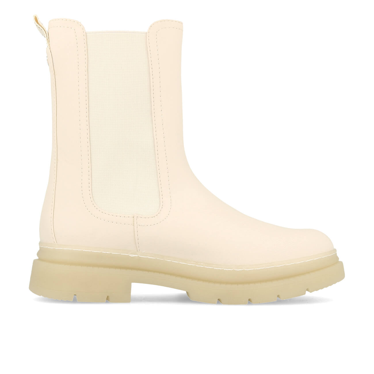 Tamaris 25452-29-458 Botki Chelsea damskie, kolor Ivory Uni