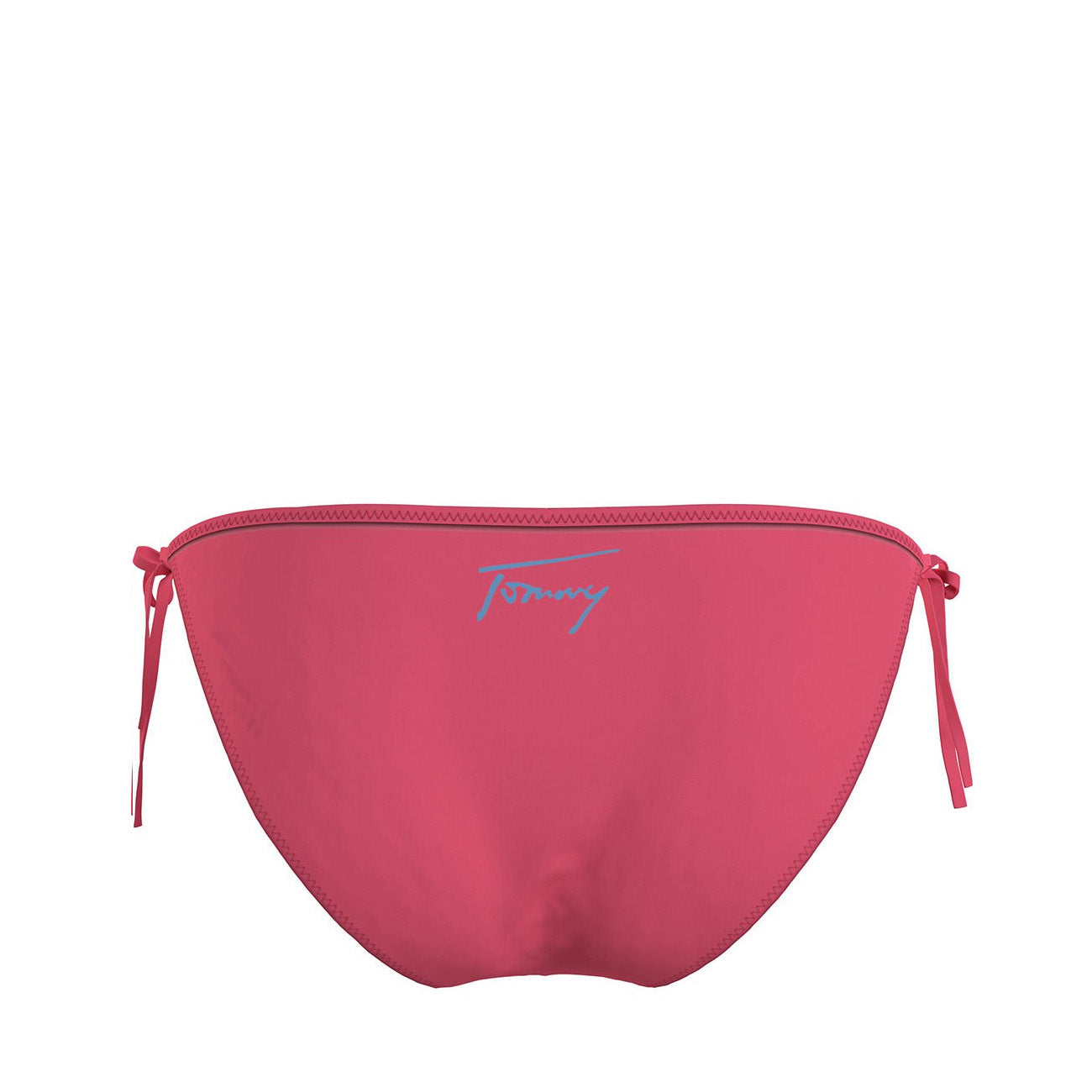 Majtki bikini Tommy Hilfiger z wiązaniem po bokach Cheeky String, damskie, Laser Pink