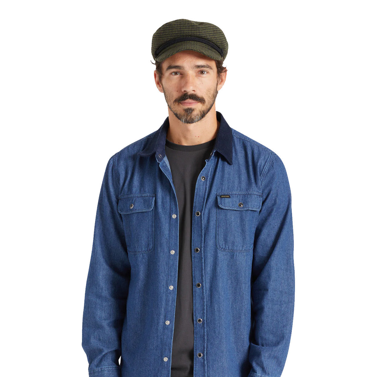 Czapka Brixton Fiddler Moss Black