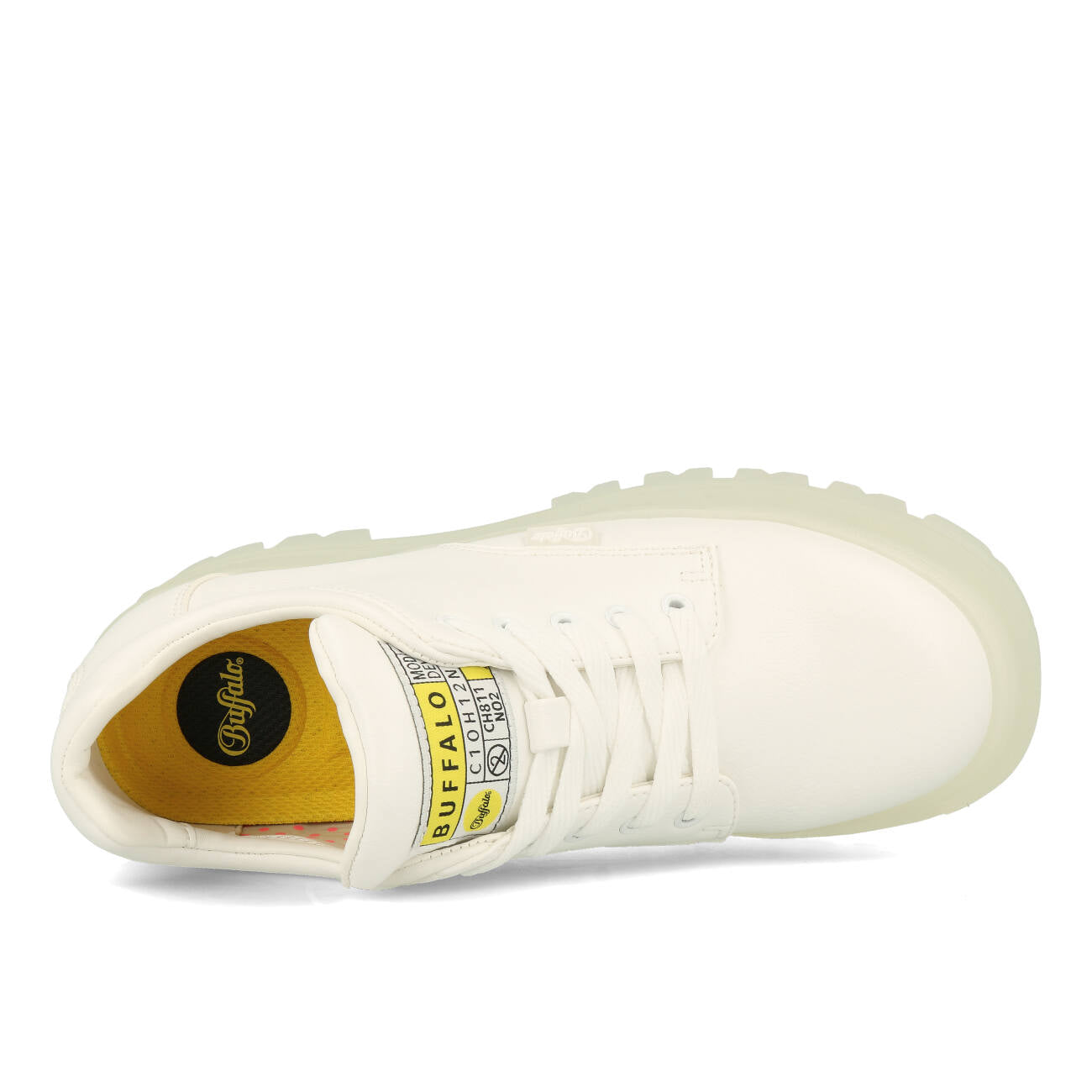 Buffalo Aspha CLS Shoe Flat Damskie Imi Nappa White