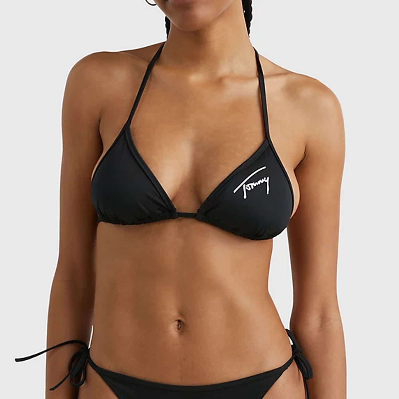 Tommy Hilfiger Triangle RP Bikini-Oberteil Damen Schwarz