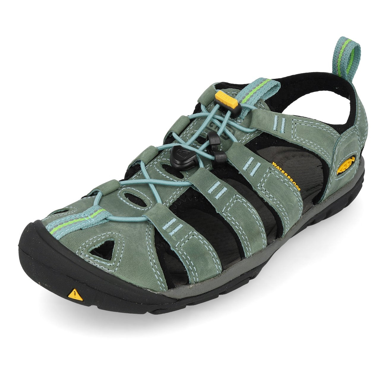 Keen Clearwater CNX Leather Damskie Mineral Blue Yellow