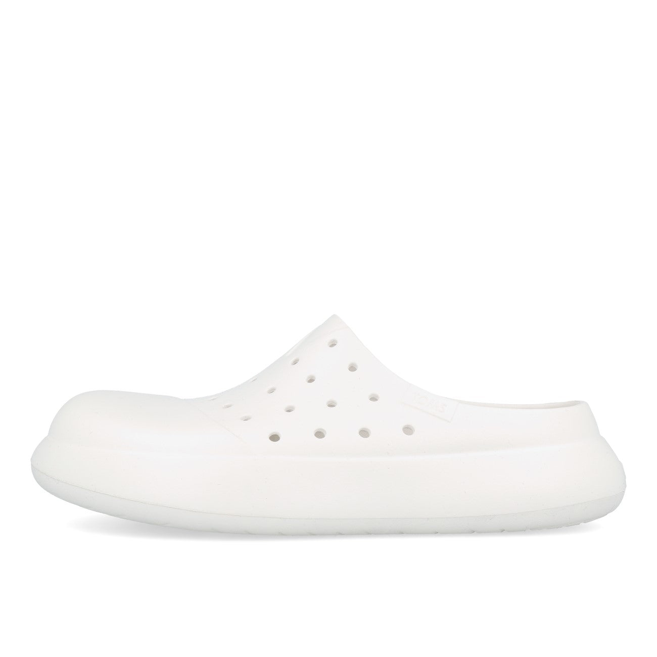 Toms Damskie Klapki Alpargata Mallow Molded Białe Eco EVA