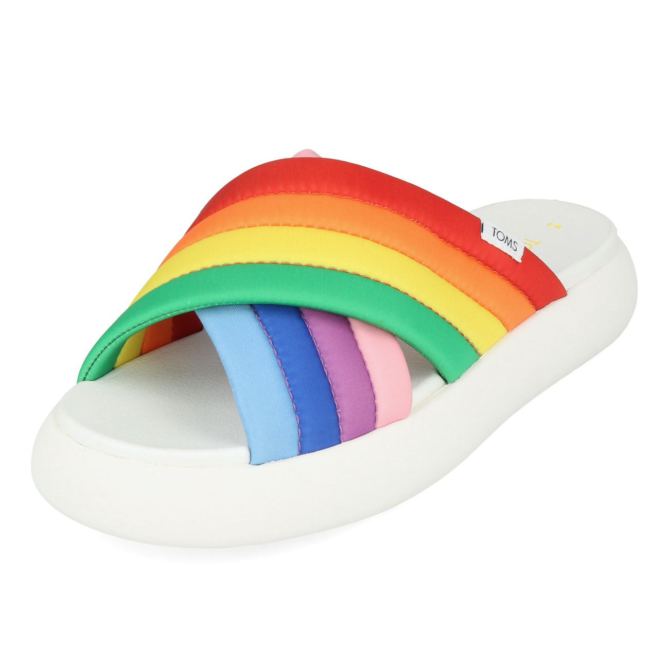 Toms Womens Alpargata Mallow Crossover Damskie Wielokolorowe Tęczowe