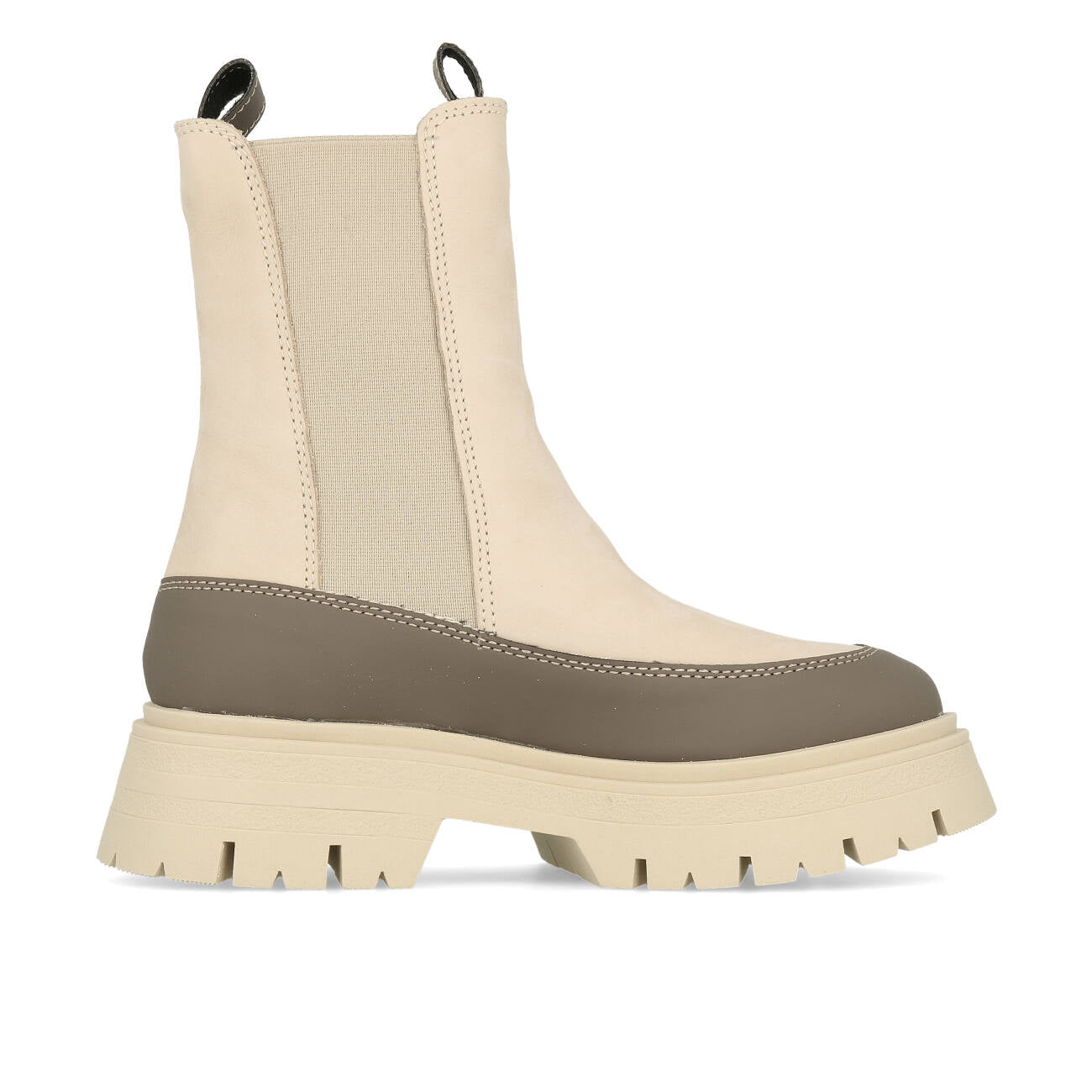 Tamaris 25461-29-370 Chelsea Boots Damskie Antelope Taupe