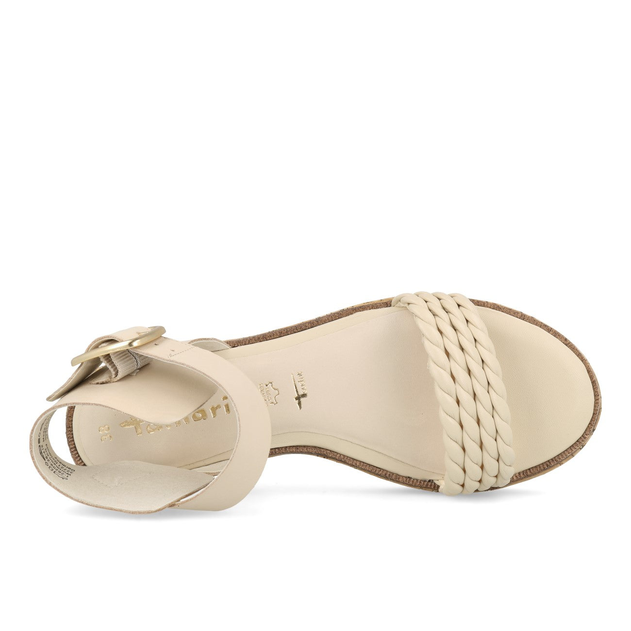 Tamaris 28209-28-418 Sandały damskie Ivory