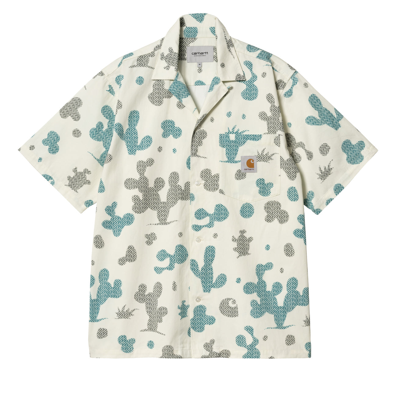 Carhartt WIP S/S Opus Shirt Męskie Opus Print Wax
