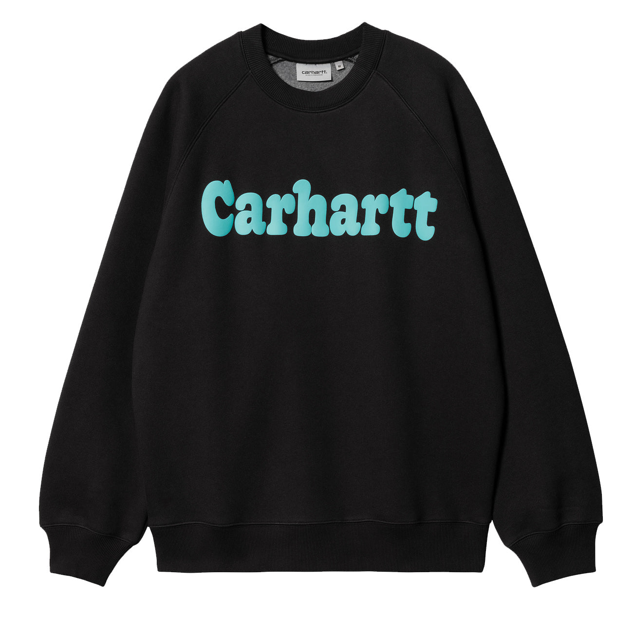 Carhartt WIP Bubbles Sweat męski czarno-turkusowy