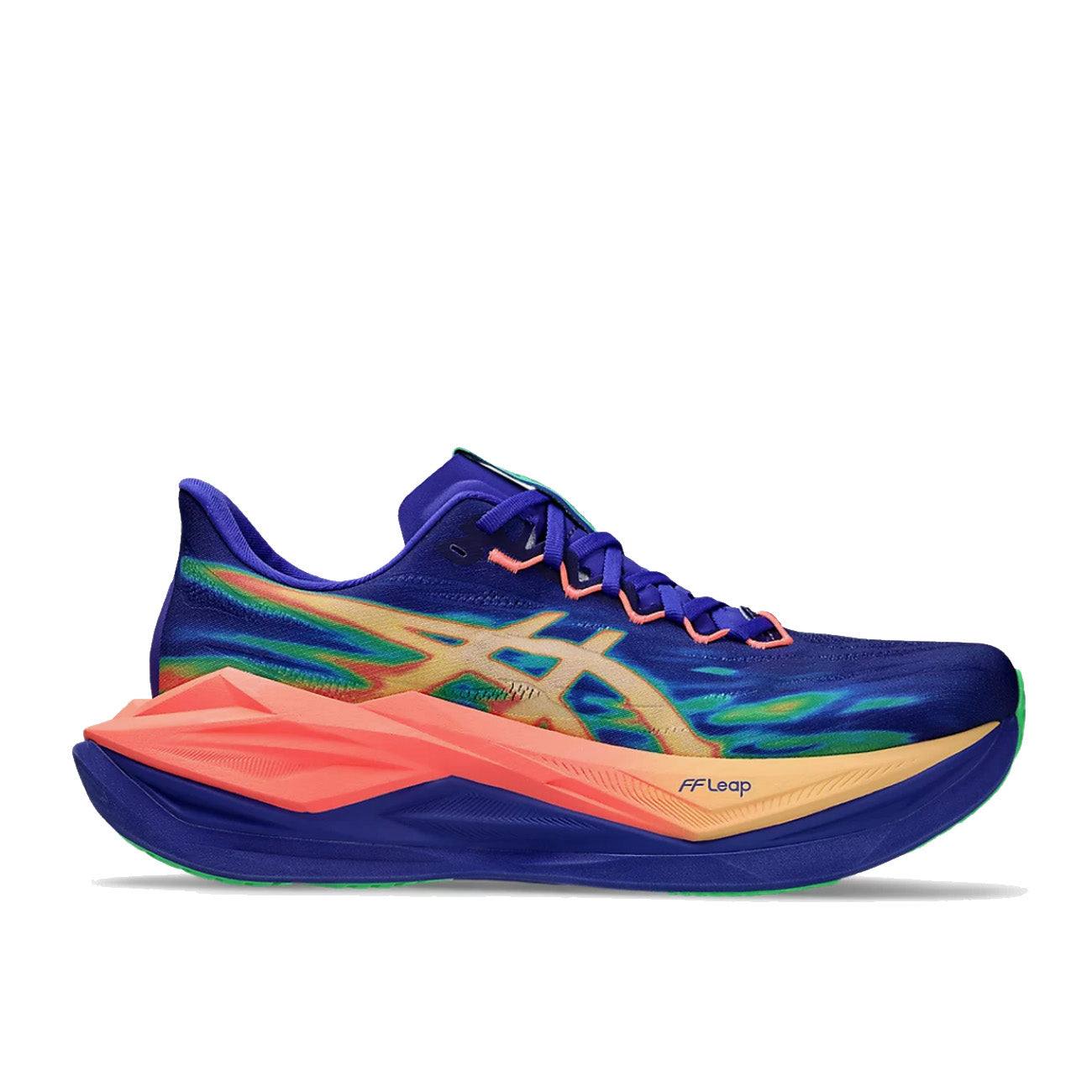 Asics Superblast 3 Kobaltowy Wybuch Jasny Pomarańcz