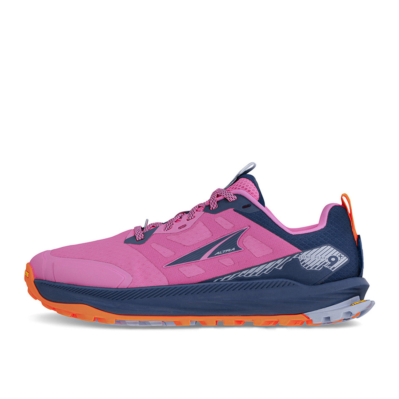 Altra W Lone Peak 9+ Damskie Fioletowe Pomarańczowe