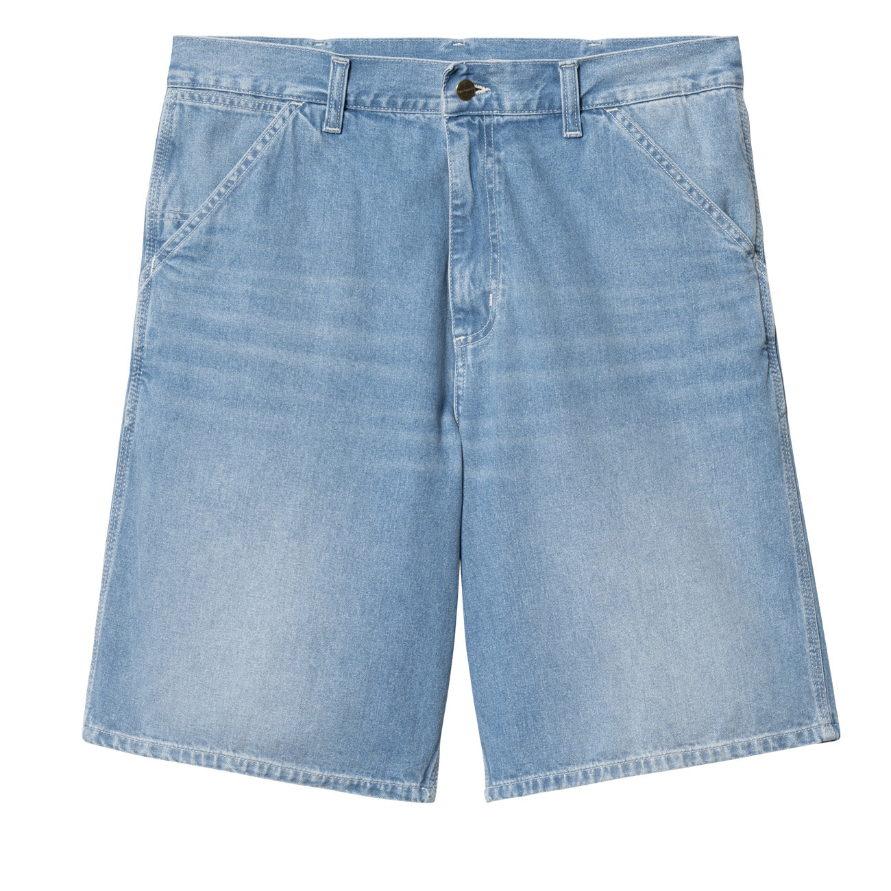 Carhartt WIP Simple Short Męskie Niebieskie Jasne True Washed