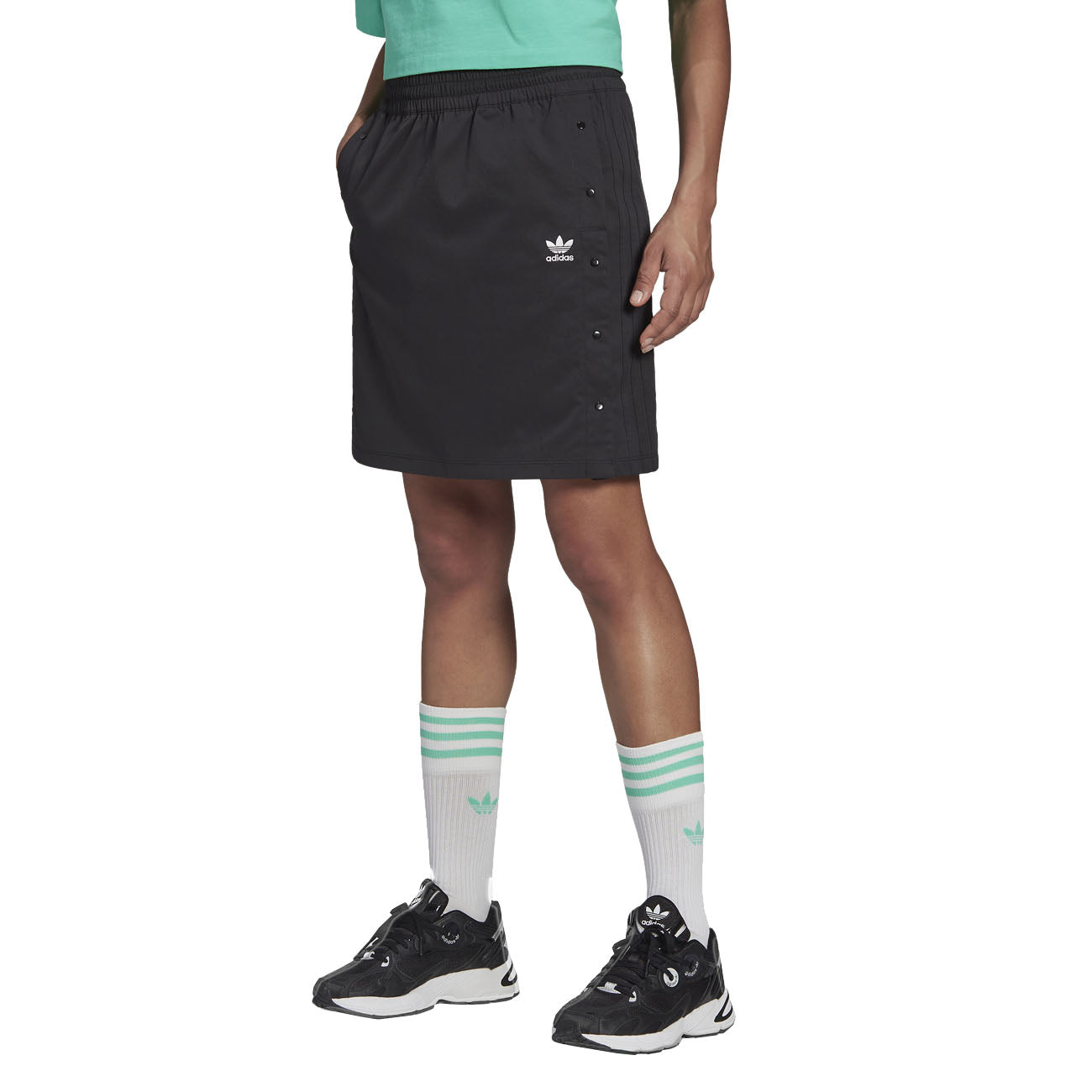 adidas Always Original Snap Button Skirt spódnica damska czarna