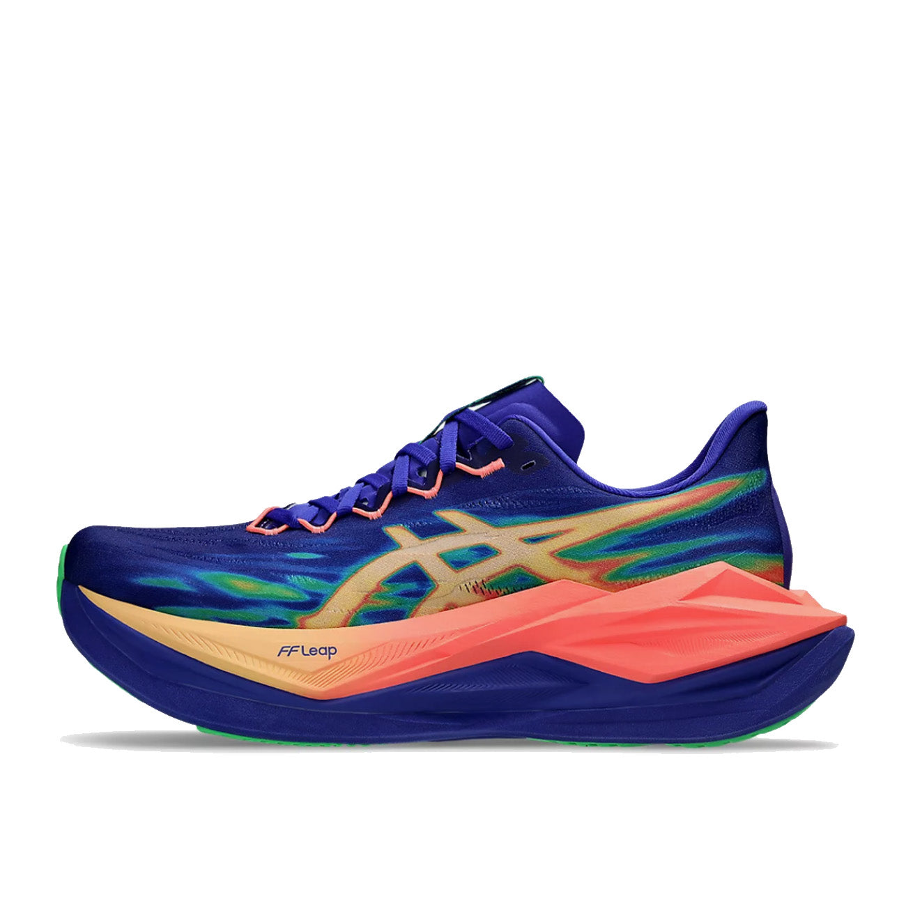 Asics Superblast 3 Kobaltowy Wybuch Jasny Pomarańcz