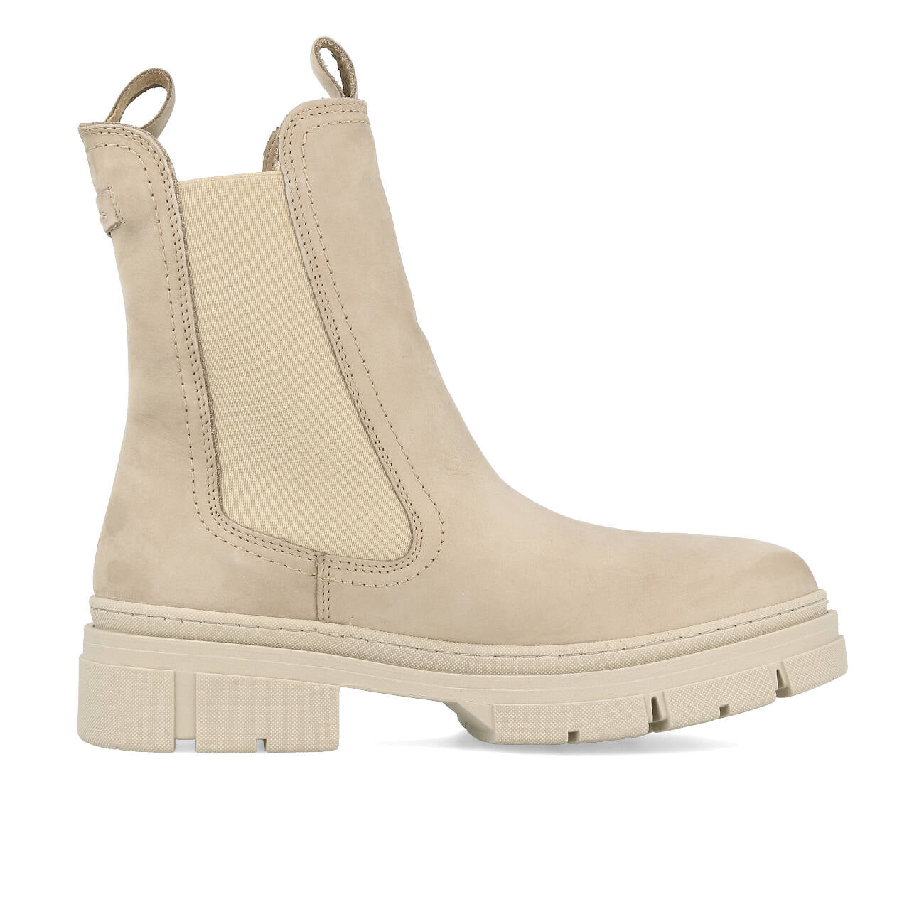 Tamaris 1-25901-41-353 Chelsea Boots Damskie Nubuk Taupe
