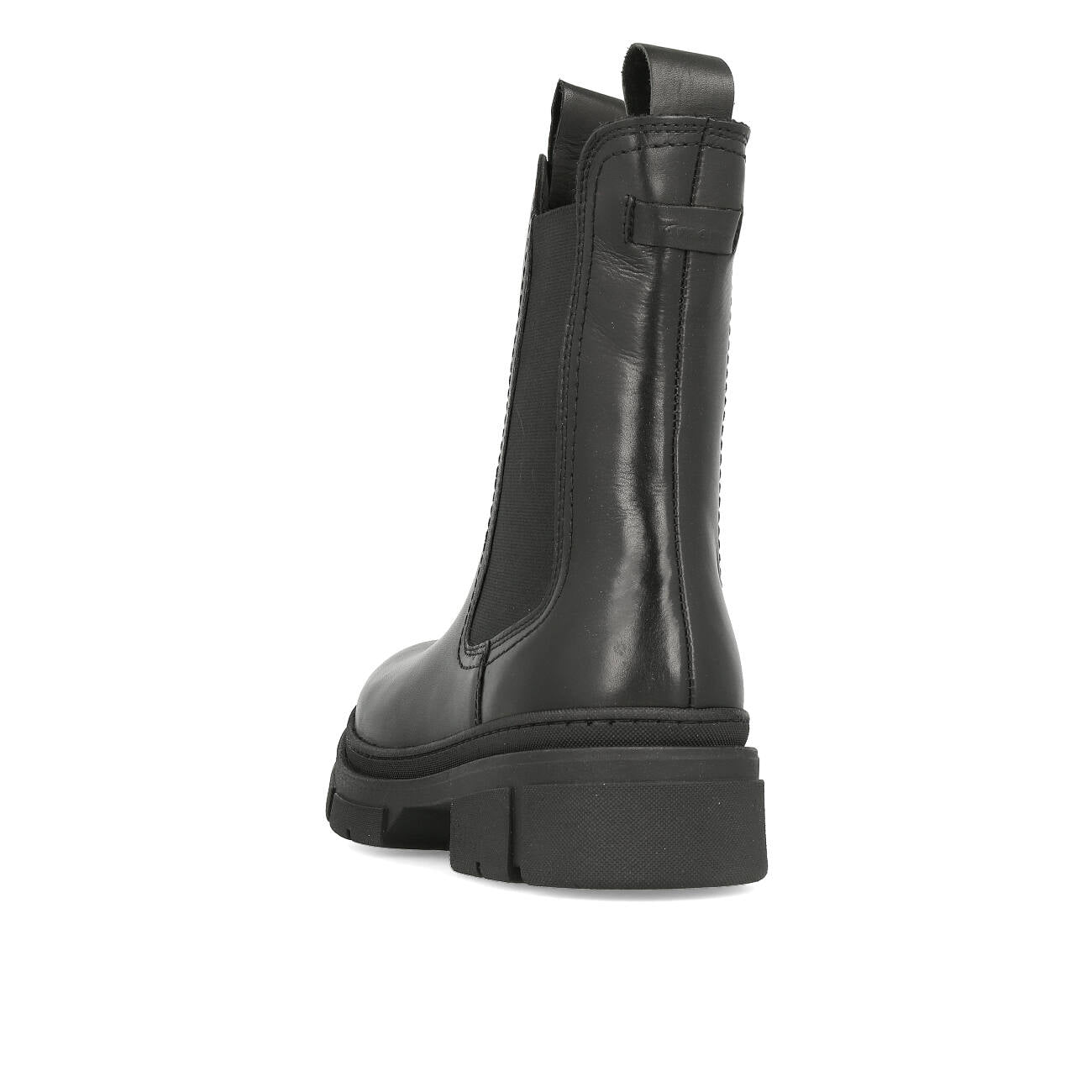 Tamaris 1-25901-41-003 botki damskie Chelsea, skóra, czarne