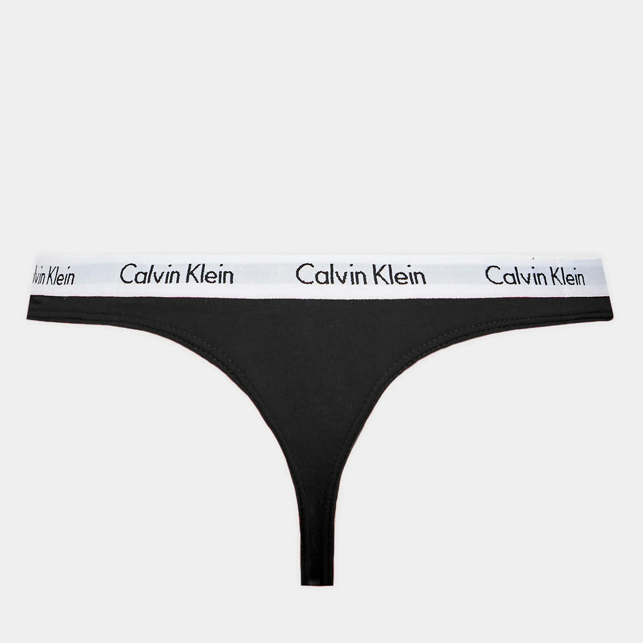 Calvin Klein 3-pak stringów Modern Cotton String Black Rouge Fuchsia