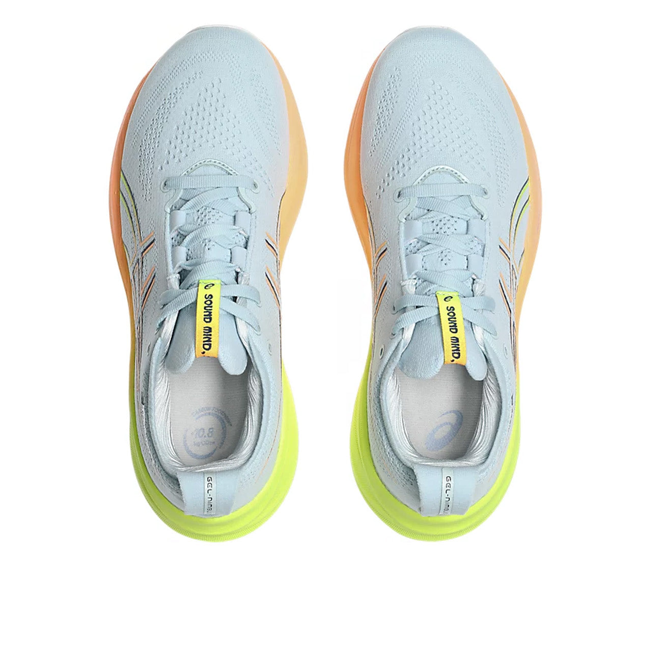 Asics Gel-Nimbus 26 PARIS Damskie Cool Grey Safety Yellow