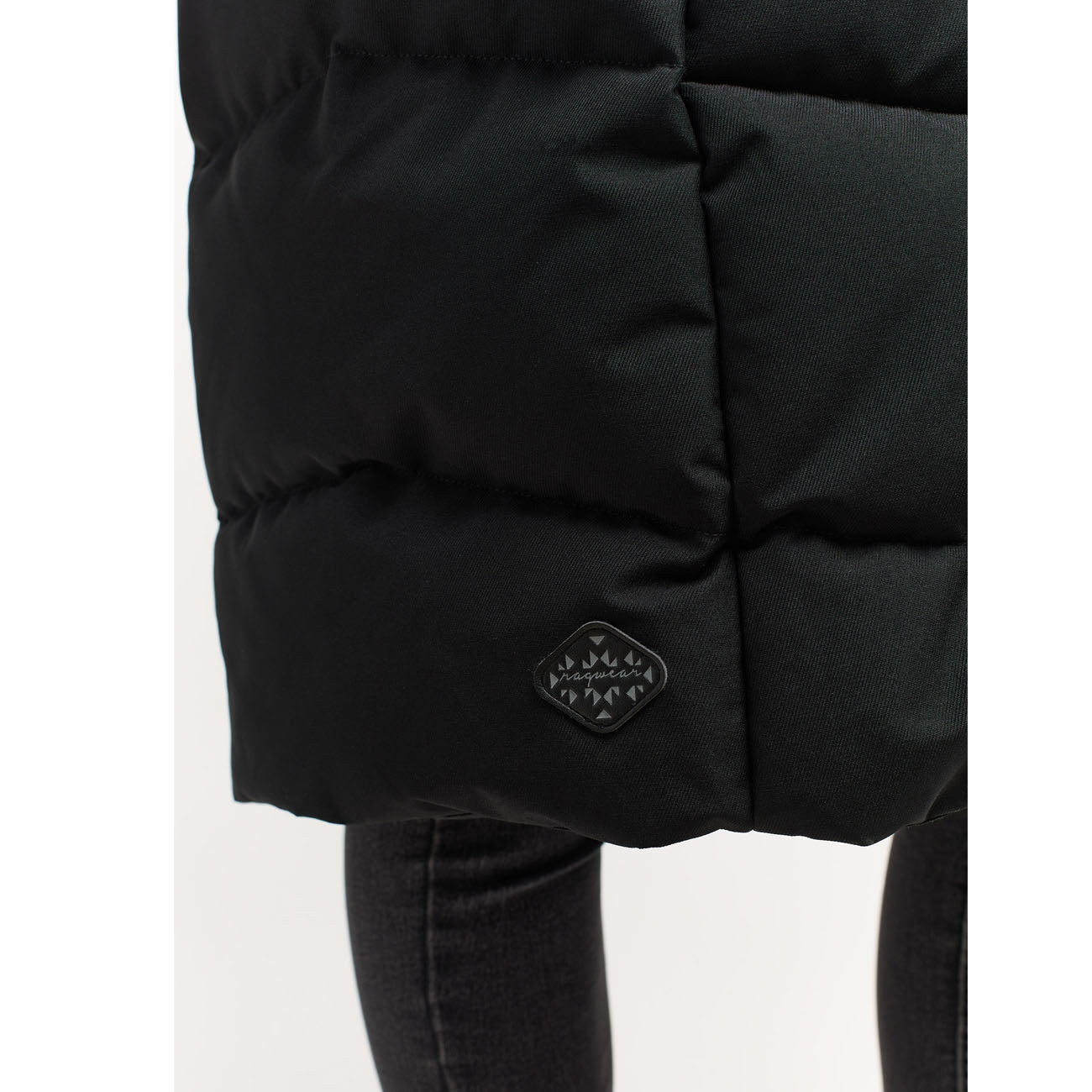 Ragwear Pavla Long Jacket Damska Czarna