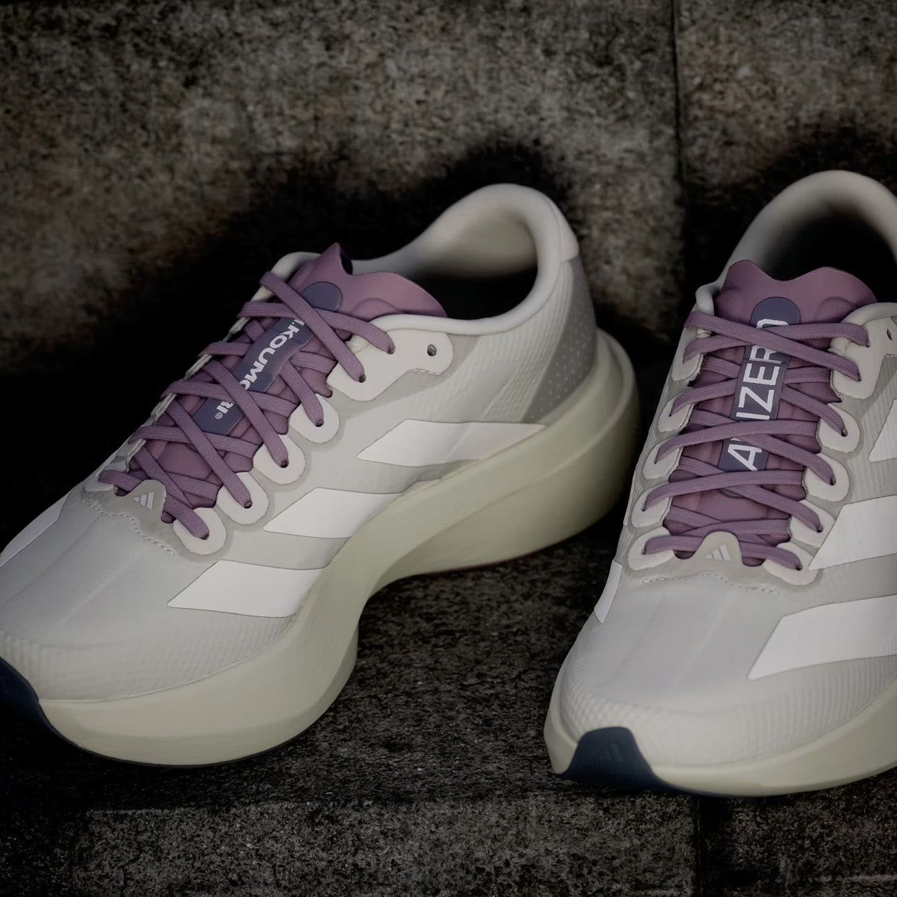 adidas Damskie Adizero EVO SL Woven H.K. Putty Grey Alumina Shadow