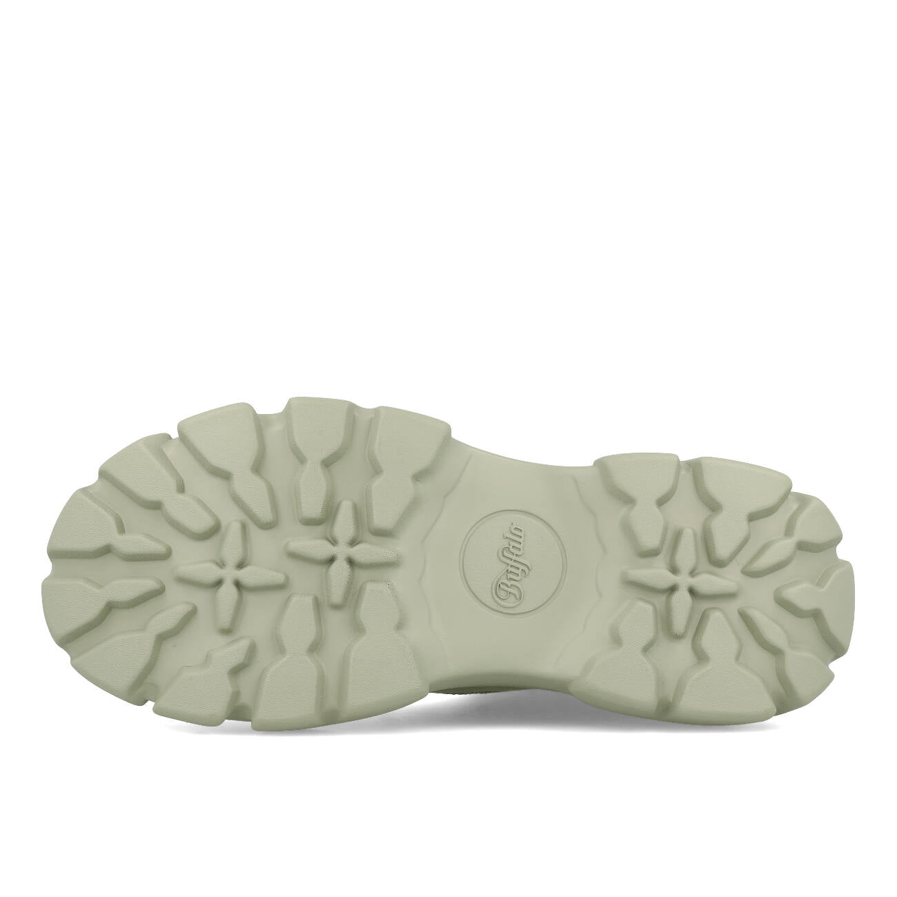 Buffalo Cade Lace Up Hi damskie Organic Cotton Sage Green
