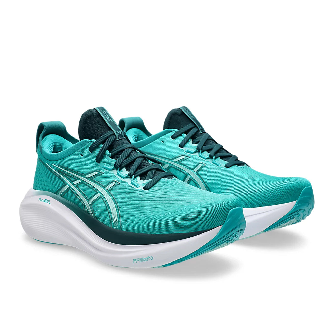 Asics Gel-Nimbus 27 męskie Wave Teal Saxon Green