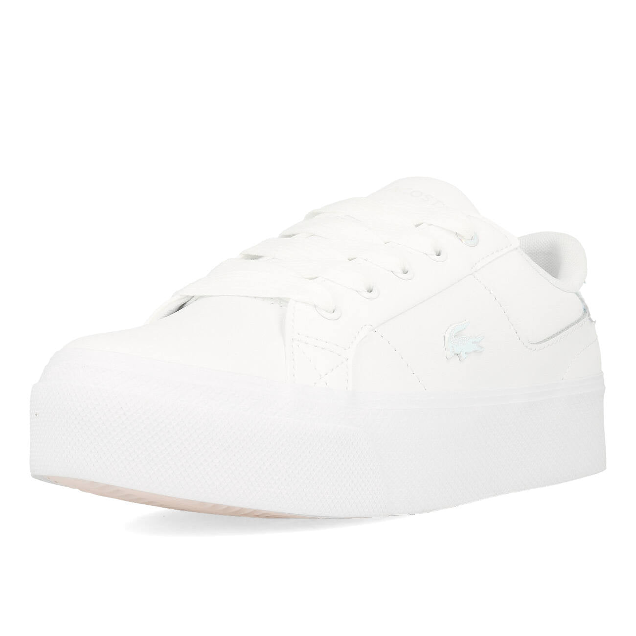 Lacoste Ziane Platform 124 2 CFA Damskie Biały Jasnoróżowy