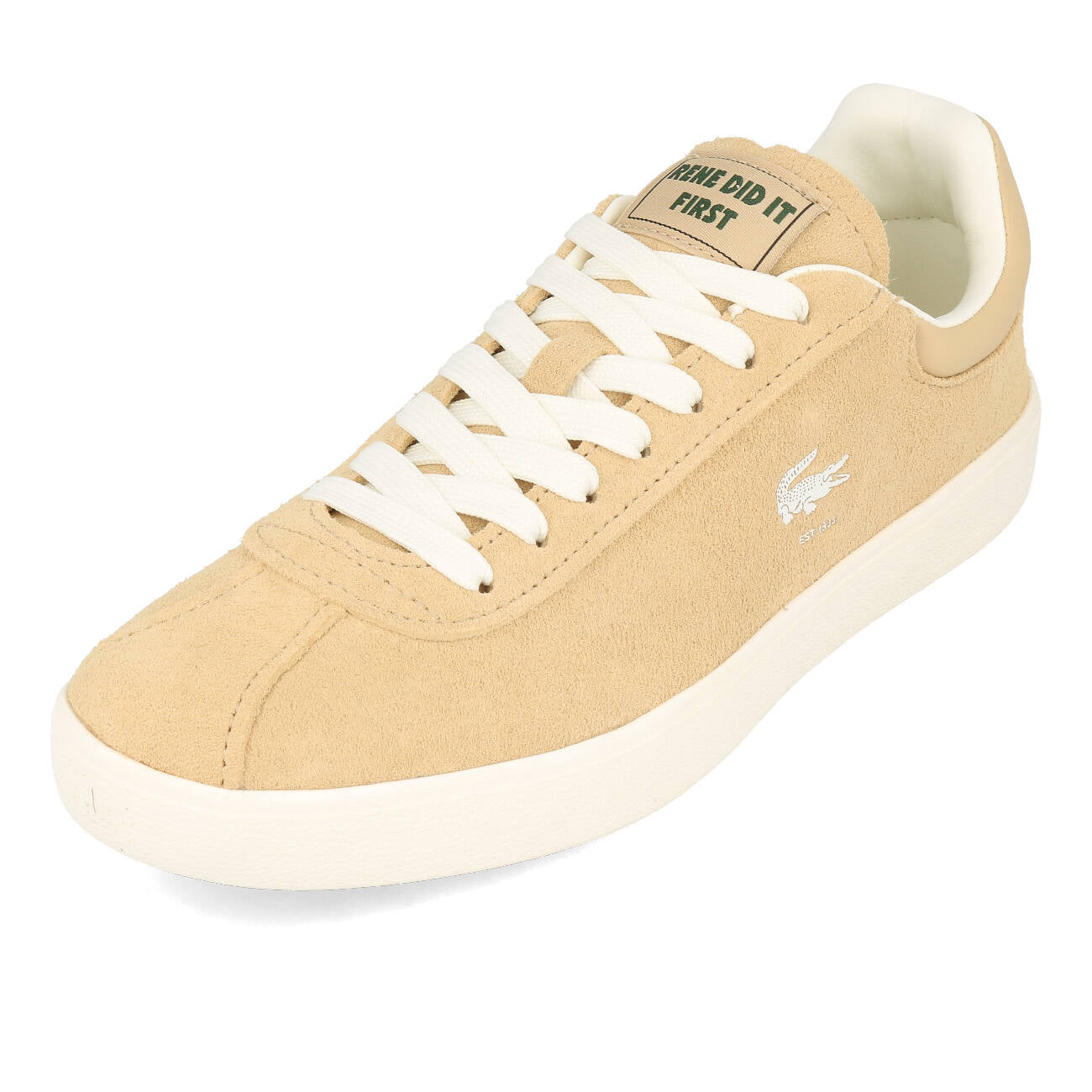 Lacoste Baseshot 124 2 SFA Damskie Jasnobrązowe Złamana Biel