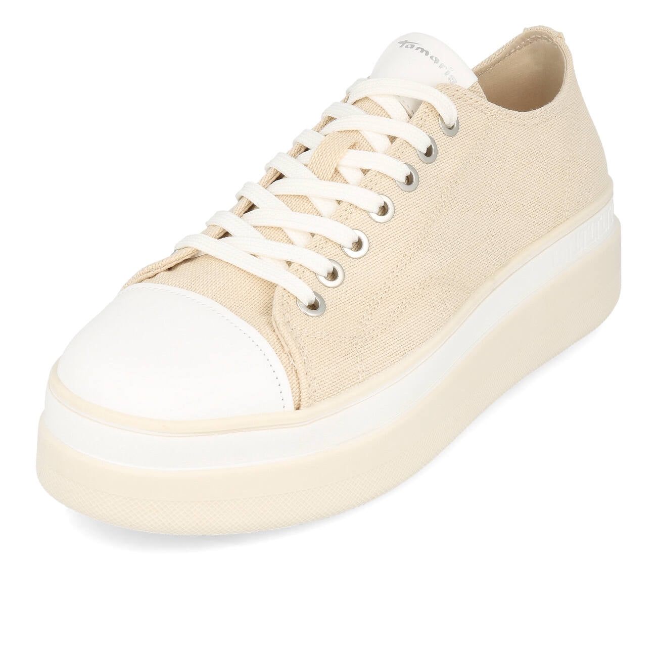 Tamaris 1-23723-42-418 Sneakersy damskie Ivory